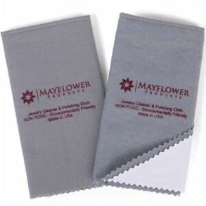 프로 사이즈 폴리싱 천 세트 미국산 순면 2개, 골드 실버 및 플래티넘 주얼리 코인 시계용, 실버웨어 각각 11 x 14 인치의 변색 제거제가 보석을 빛나게 해줍니다