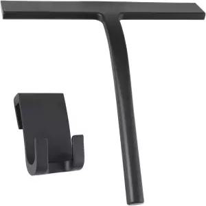 Anlynwooh 다용도 실리콘 샤워 스퀴지(후크 포함) 창문 거울 타일 자동차 벽용 욕실 액세서리 가정용