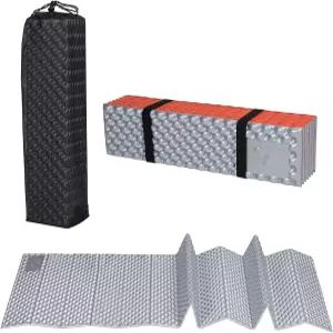 패티킬 밀폐형 셀 폼 슬리핑 패드 단열 R-값 2.1 접이식 경량 매트 캠핑 백패킹 야외 하이킹용