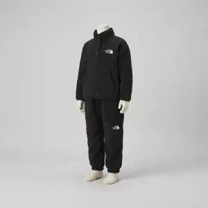 (매장) 노스페이스 키즈 파인콘 플리스 세트 BLACK NT7TR58S