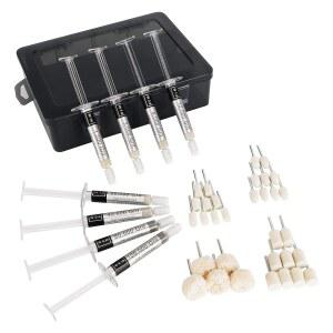 Tryuunion 40개 다이아몬드 페이스트 연마 키트(32개의 버퍼링 비트 포함), 8개의 오일 기반 래핑 컴파운드 1,500- 금속 / 코인 스톤 보석 반지 연마용 박스 포함 초미세 120,000 그릿