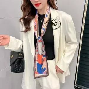 스카프 숄 머리끈 고급 목도리 가방끈장식