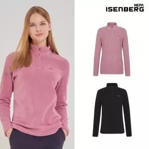 [하프클럽/네파 이젠벅]양면 플리스 반집업 여성 2컬러 택1