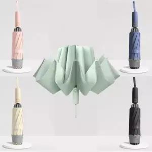 거꾸로 3단 우산 자동 대형 양산 우양산