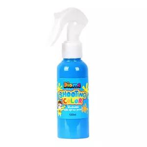 미술놀이 스프레이 물감 슈팅 컬러 120ml (형광파랑) 유아