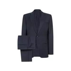 GIORGIO ARMANI 남성 캐시미어 울 트윌 싱글 수트 - 네이비 270111