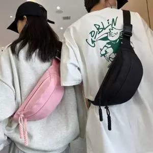 웨이스트백 학생가방 관공서 런닝 학교 사무실 남녀공용 메신져 슬링 35WE25356