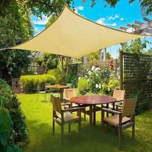 차양막 4m 텐트 그늘막 천막 사각 형태