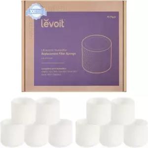 LEVOIT 10팩 탑 필 교체 필터 가습 효율 향상을 위한 입자 포집 클래식 160 듀얼 150 200S 300(S) LV600S