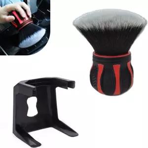 오푸웨이 자동차 디테일 브러시 보관 랙이 있는 울트라 소프트 타이어 샤인 인테리어 청소 도구 대부분의