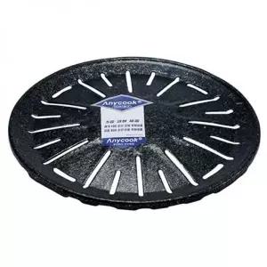 코팅 원형 불판 고기 그릴 숯불용 295