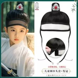 상투 가발 사극 촬영 연극 영화 옛날머리 소품