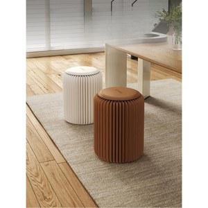 종이 의자 스툴 휴대용 여행 인테리어 간이 가정용 접이식