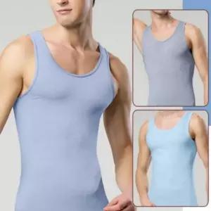 인견 남성 폴리메쉬 민소매 조끼 1매 런닝 엑손알앤디 순면 트라이