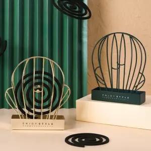 가정 용 캠핑 낚시 휴대용 모기향 거치대 케이스 홀더 받침대 모기향통 연소기 용모 기제