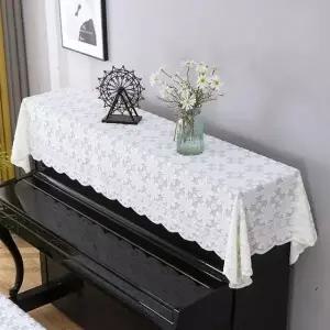 레이스 피아노 덮개 먼지커버 오염방지 90x200cm