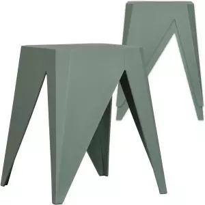 ISL 가구 인터스페이스 리빙 주호 다용도 의자 (2 스모크 그린)