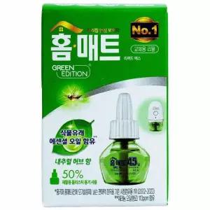 홈매트 리퀴드 에스 액체 전자모기향 리필 29ml-내추럴 허브향