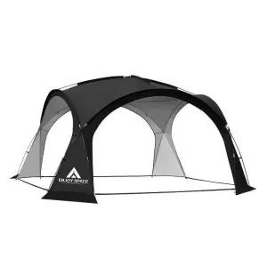 블랙코팅 방수 캐노피 쉘터 대형 리빙쉘 텐트 천막 그늘막 야외 돔