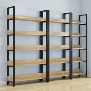 전면 책장 거실 스틸 원목수납 diy 코너 리빙 진열장 디스플레이 다용도 랙