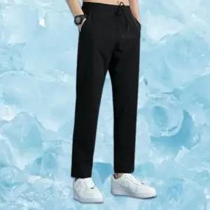 쿨팬츠 허리밴딩 여름 슬랙스 바지 10부