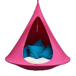 행잉 텐트 캠핑 정원 방지 마당 해먹 화이트110X100cm 실내 공간 색 그네 모기