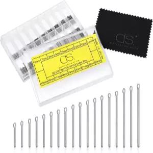 DS.Distinctive Style 360피스 6-23mm 시계 밴드 링크 코터 핀 모음 스테인리스 스틸 스트랩 바 수리 키트