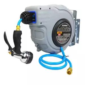 자동 물호스릴 워터릴 물 릴 벽걸이 고압 농업용 세차 정원 수도 자동릴
