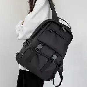 학생 책가방 초등 스쿨백 심플 블랙 백팩