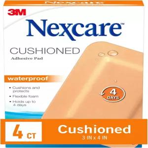 넥스케어 절대 방수 접착 거즈 패드 한 사이즈 4개입