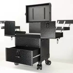 전문가용 메이크업박스 트롤리 캐리어이동식 이동식 메이크업캐리어 네일