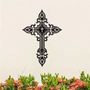 백미러 액세서리 자동차 매력 Cr Christ 펜던트 Crucifix 십자가 남녀용 블랙 그리스도 Jesus 장식 거울 그네 걸이