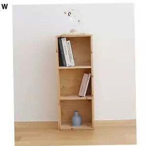 책장 삼나무원목 DIY 3단 330 선반 가구 수납장