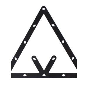 당구 삼각대 보관 홀더 모양 삼각 매직랙시트 블랙 액세서리 8910 볼과 큐 6pcs 스누커