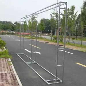 대형 철제 배너 홍보 무대 광고 업그레이드 4m 거치대