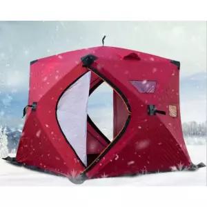 사우나텐트 빙어낚시 원터치 큐브텐트 사우나 누빔