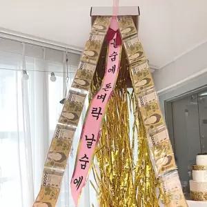 용돈박스 돈벼락 용돈 부모님 생신 환갑 반전 선물