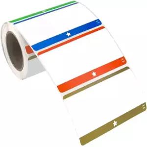 L LIKE 200 스티커 - 2인치 x 3.5인치 탈착식 냉동고 라벨 식품 보관 냉장고 종이