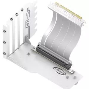 PCI-E 876IRT40 4.0 라이저 케이블 지지대 화이트 EZDIY-FAB