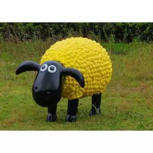 양 조형물 인테리어 마당 카페 조각상 대형 장식품