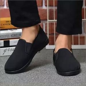 겨울 남자 털로퍼 기모 신발 단화 방한용