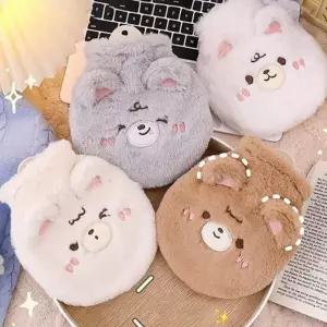 보송보송 원형 보온 보냉 물주머니+커버 350ml 찜질팩