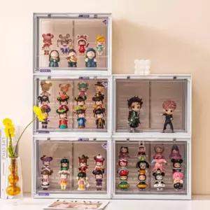 컨테이너 아크릴 3단 피규어 장식장 건담 케이스