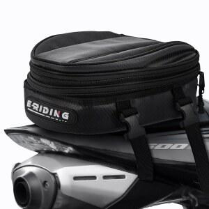 E-라이딩 모터사이클 테일백, 12L-15L 확장형 방수 모터사이클 뒷좌석 러기지백 대부분의 모터사이클 더트 피트 스트리트 스포츠 바이크용