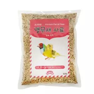 새 사료 리아펫 잉꼬 핀치 앵무새 먹이 600g 모이 밥