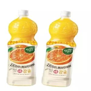 주스 웅진 자연은 달콤감귤 12페트 1.5L