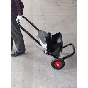 철밴딩 거치대 운반 구르마 스틸 보관함 운반기 보관대 철밴드 운송 롤러 십자형 철근 PP