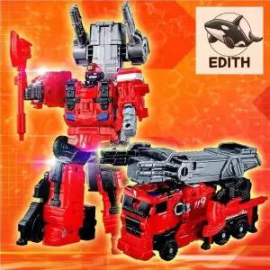 아이 변신 로봇 어린이 장난감 수퍼 레스큐 소방차
