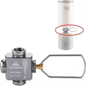 캠핑 문 가스통 리필 어댑터 휴대용 린달 밸브 캔 시프터 야외 배낭여행