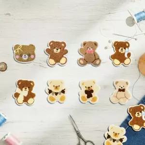 열부착 와펜 패치 가방의류패치 8개 세트